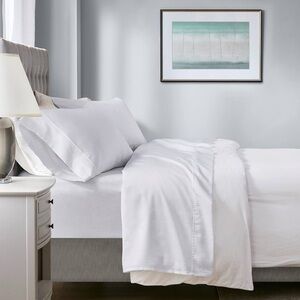 NIB Comma 100% Cotton 4 piece Queen Sheet Set